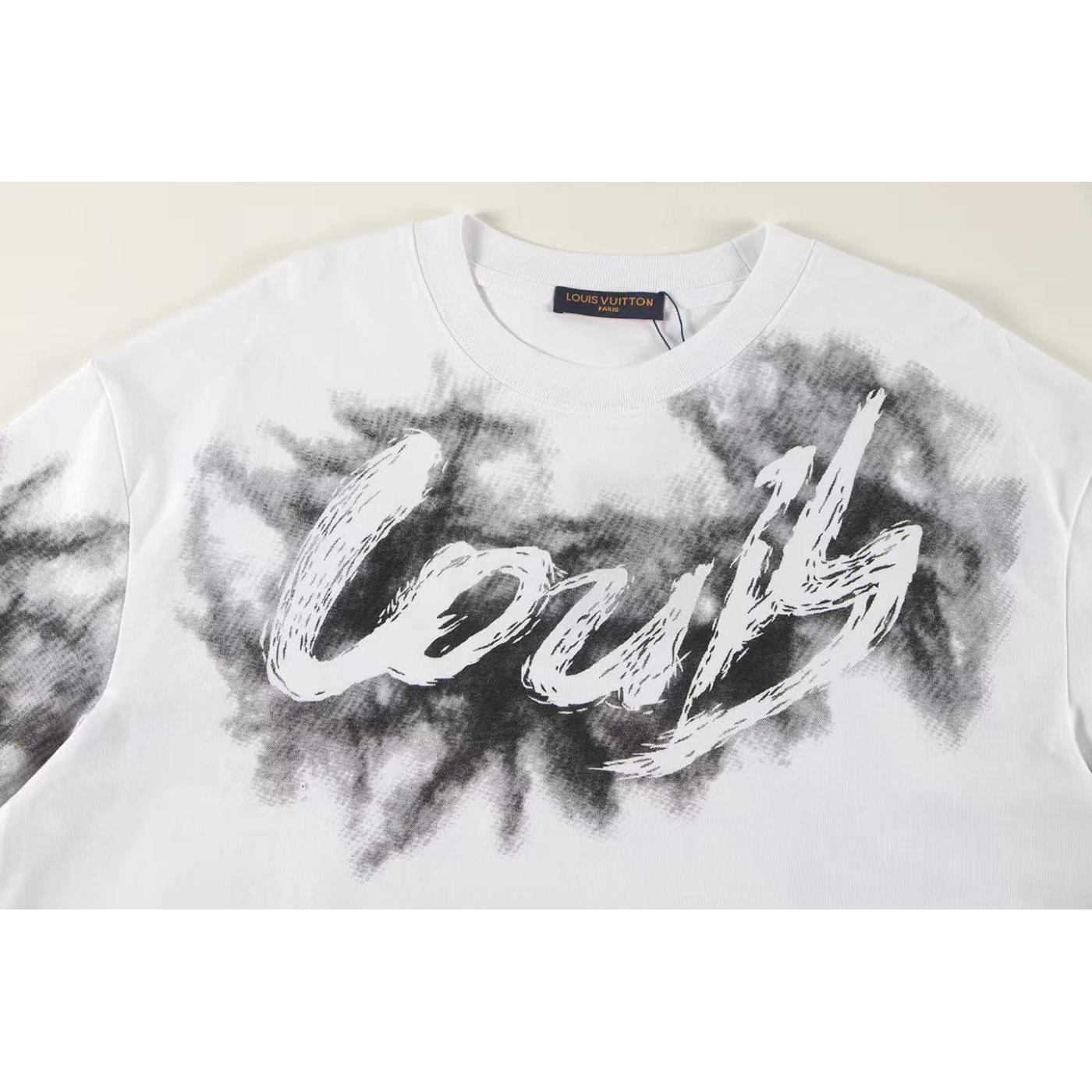 Louis Vuitton T-shirt Z034 Black/White/Gray