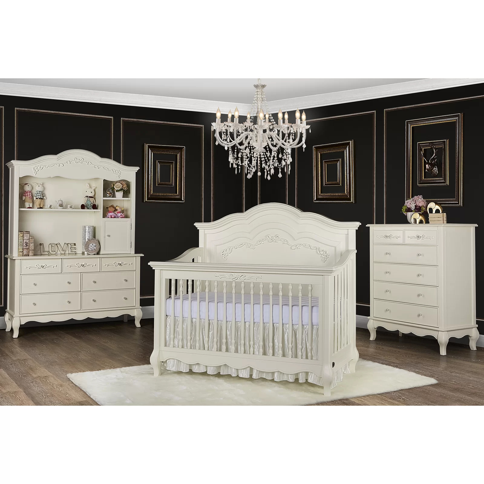 Aurora 5-in-1 Convertible Crib