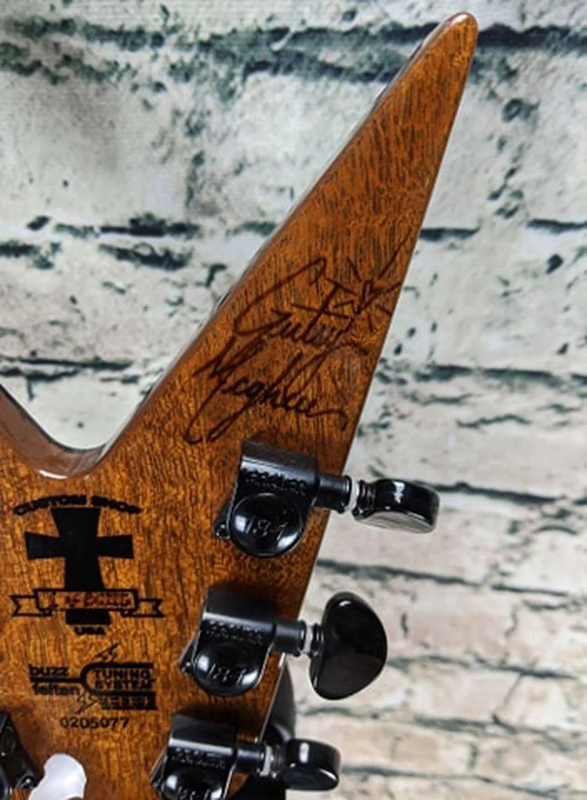 Southern Cross Dimbag Darrell Flame Maple Natural Electric Guitar with Abalone Inlay