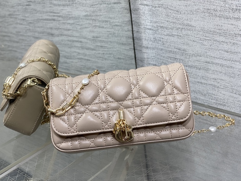 Dior Caro Champagne Pink Bag