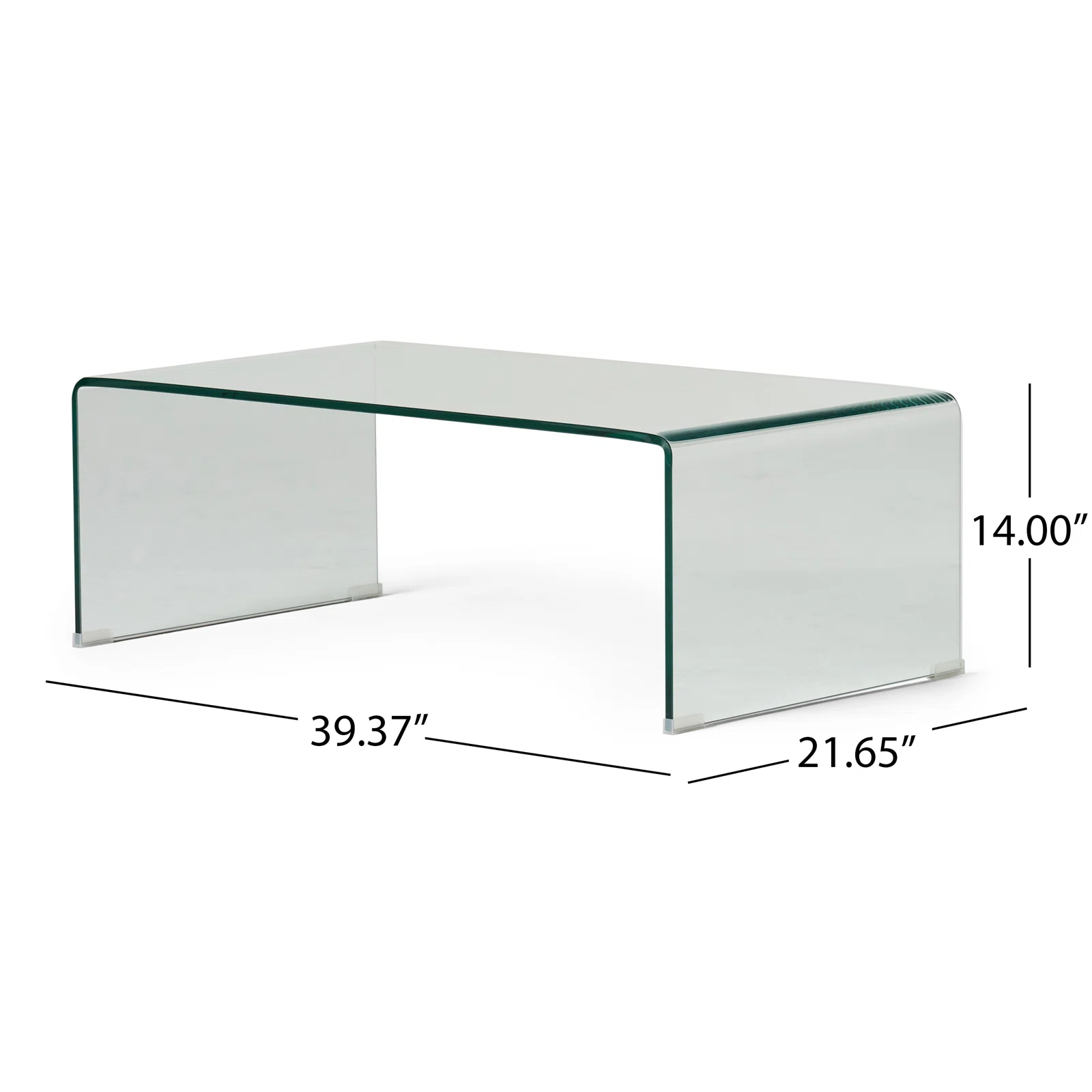 Aizzaddin Sled Coffee Table