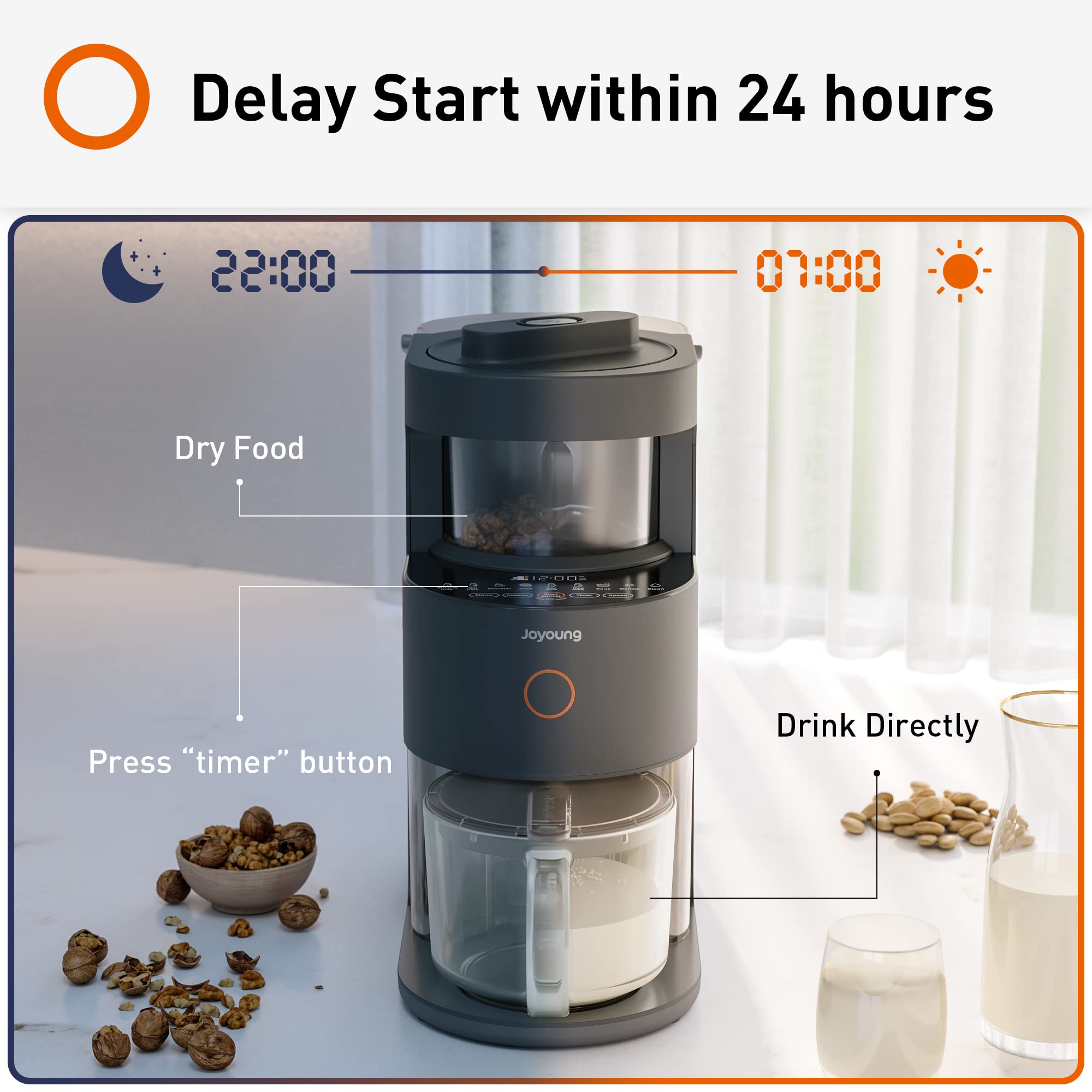 Blender Fully Automatic & Large Capacity for Almond Milk