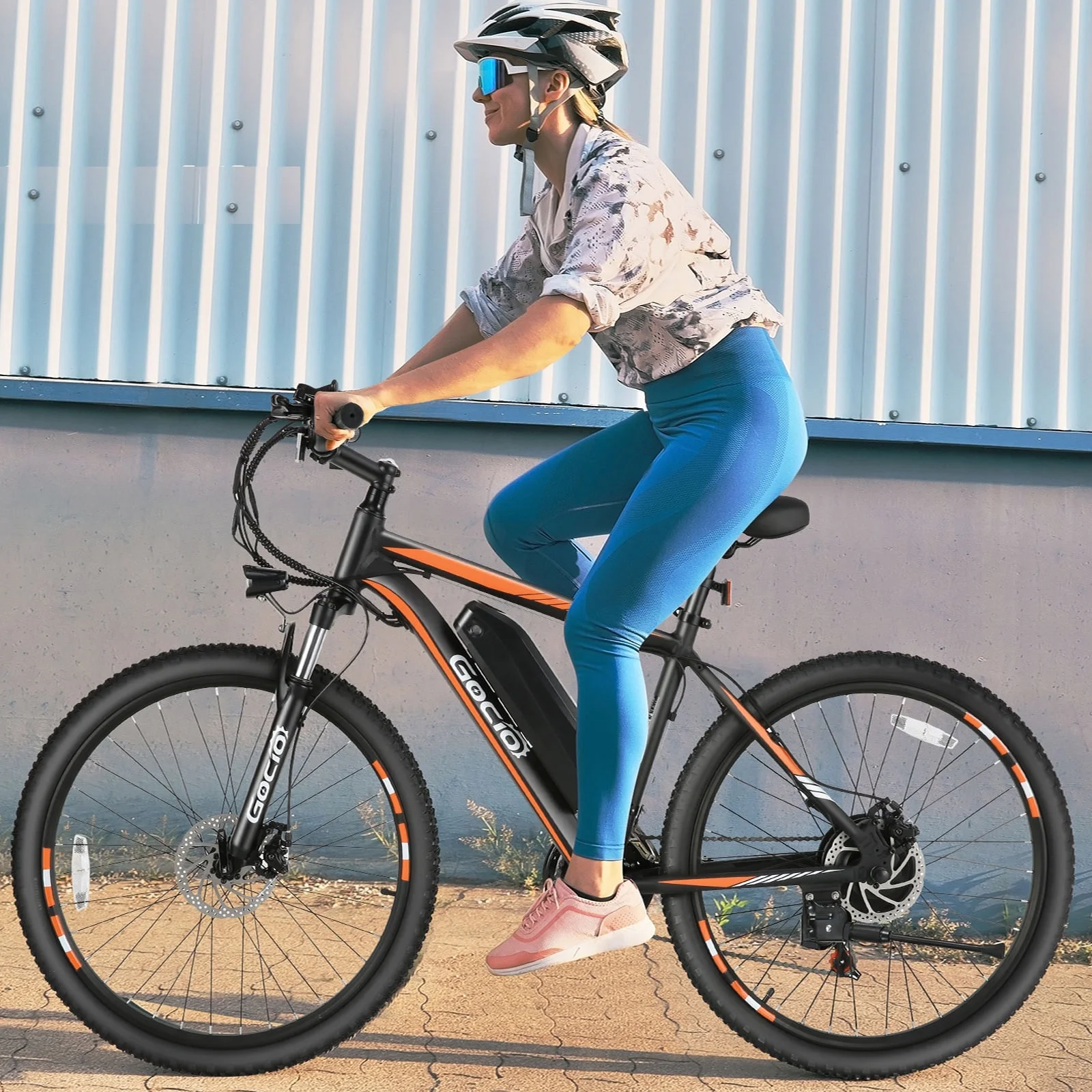 Gocio 26in Electric Mountain Bike, 500W, 48V 7.8Ah