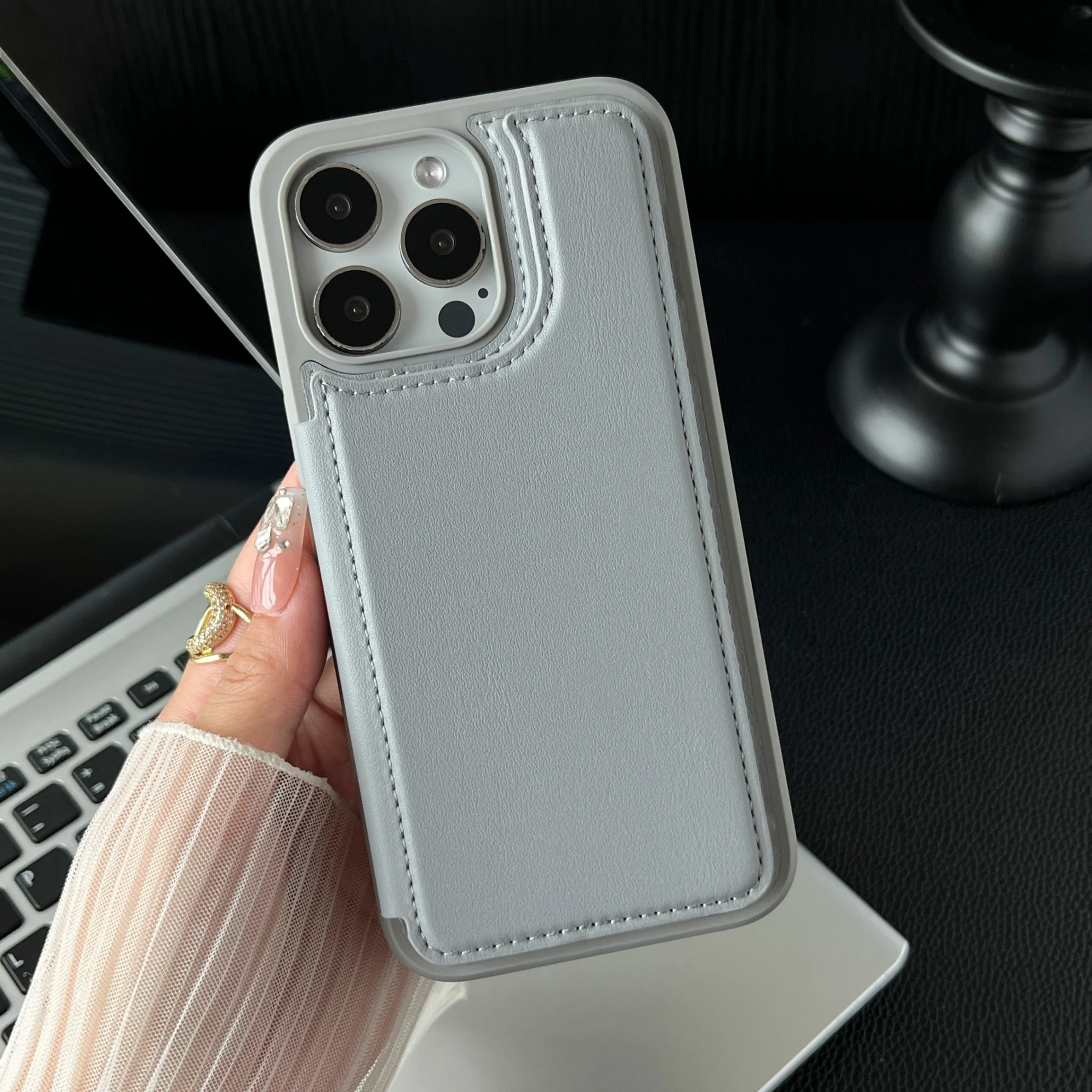 iPhone 16 Pro Max Protective Case Shockproof - back view
