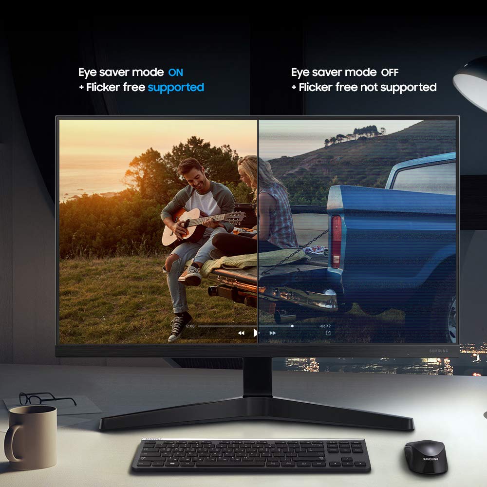 27-inch Screen LED-Lit Monitor 5ms 75Hz Eye-Saver Mode with