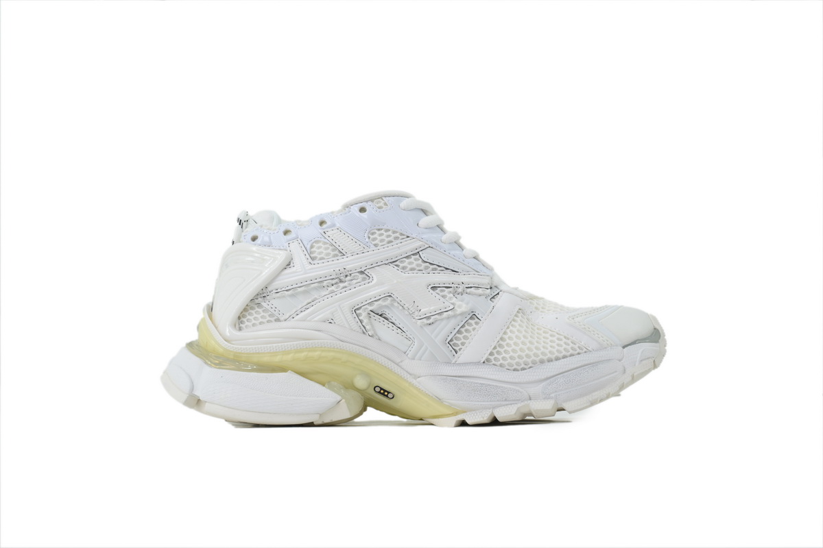 Balenciaga Runner All White LED 677402 W3RA1 9000