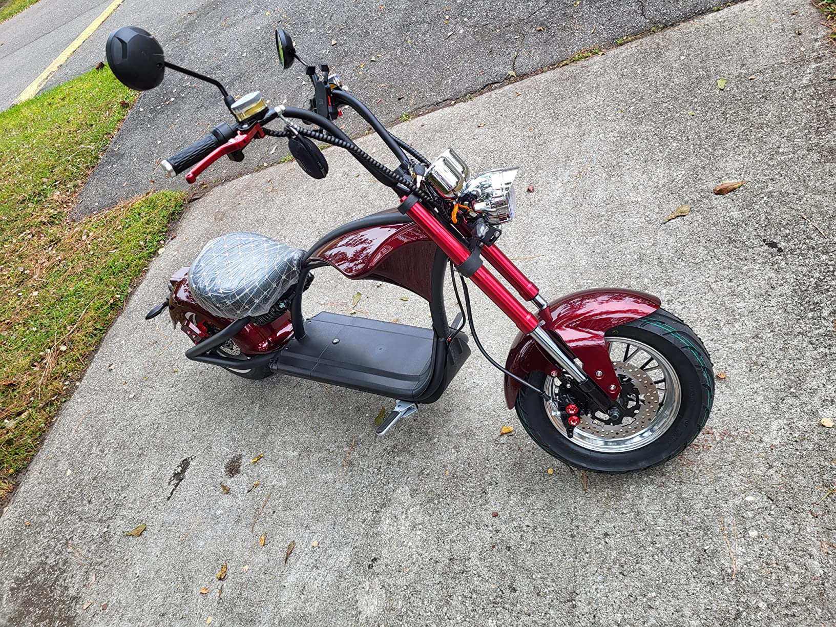 eAhora M1P 37Mph 2000W Electric Motorcycle for Adults