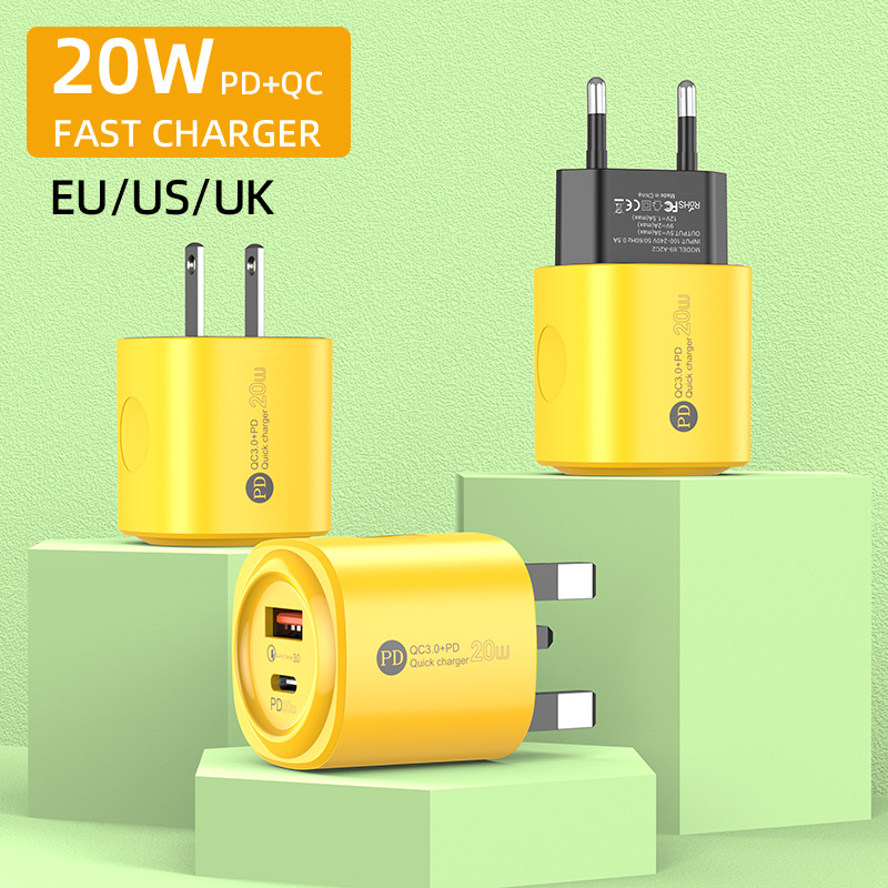 Power Adapter Charging Accessory Fast Charging - back view