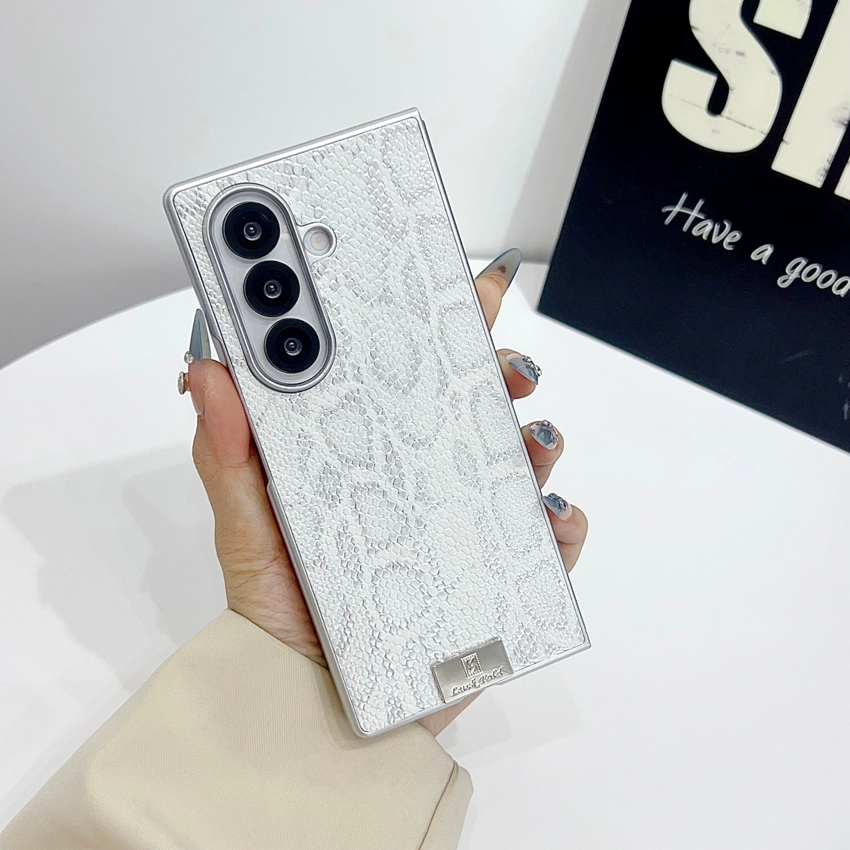 Galaxy Z Fold 7 Protective Case - back view