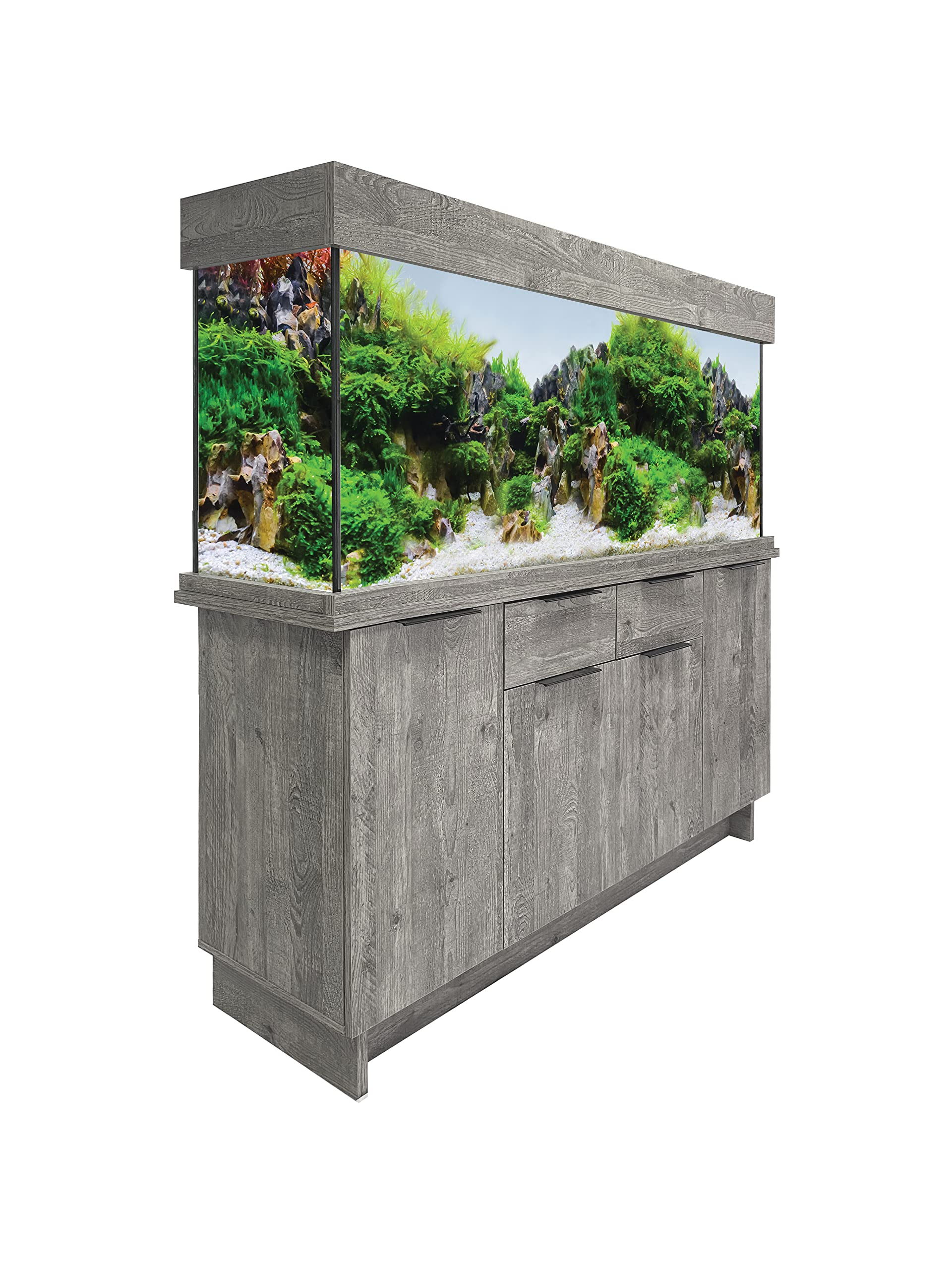 Aqua One Urban Oak Style Aquarium Fish Tank with Cabinet 150cm
