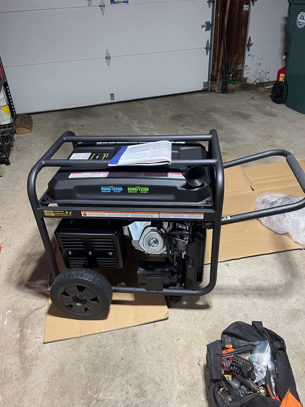 Westinghouse 12500 Watt Dual Fuel Home Backup Portable Generator