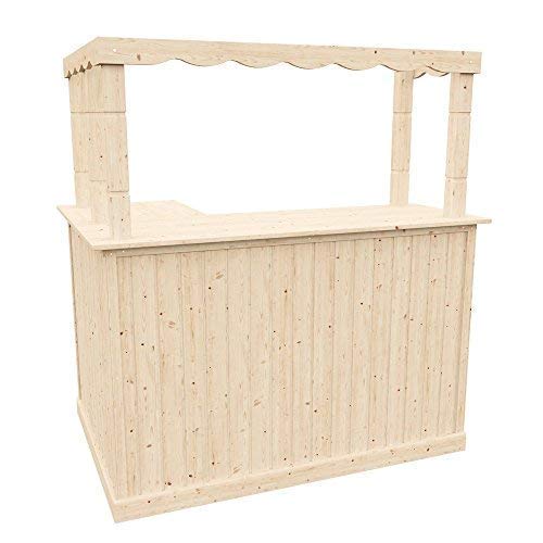 Corner Bar Counter Man Cave Home Bar Party Barware Wood Summer