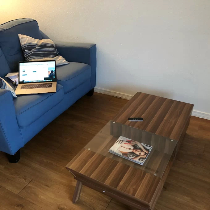 Soto 4 Legs Coffee Table with Storage