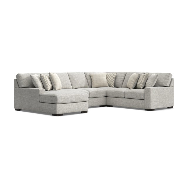 Larce 4-Piece Next-Gen Nuvella™ Performance Fabric Sectional with Chaise