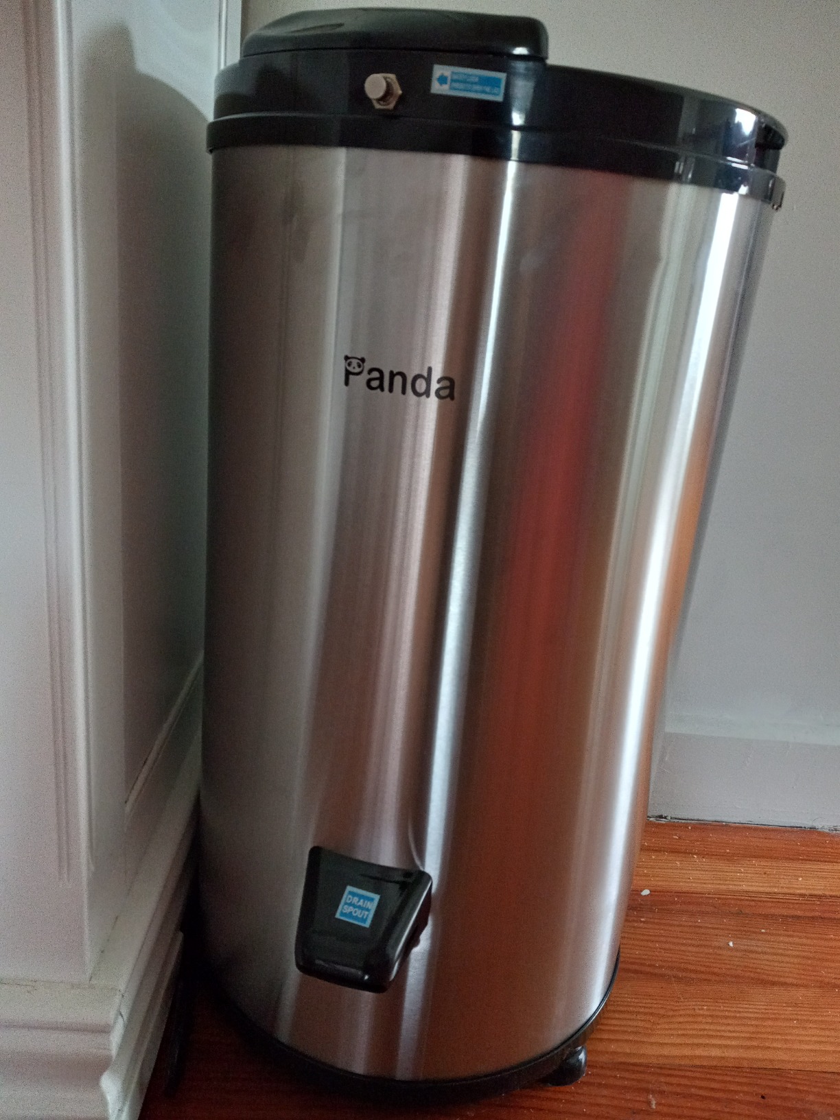 Panda 3200 rpm Portable Spin Dryer 110V/22lbs Stainless Steel