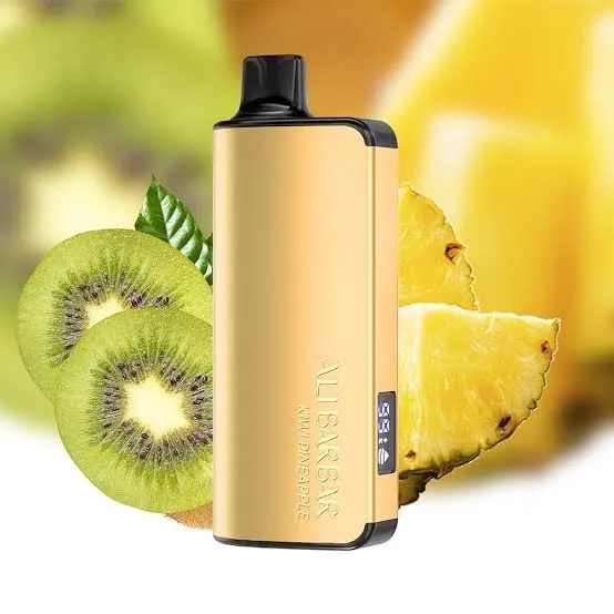 ALIBARBAR NIGOT 9000 Puffs - Kiwi Pineapple【3-7 days】