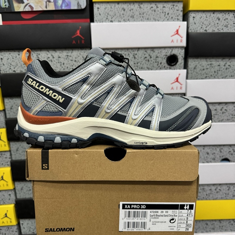 Salomon XA PRO 3D Gray Blue Sneakers