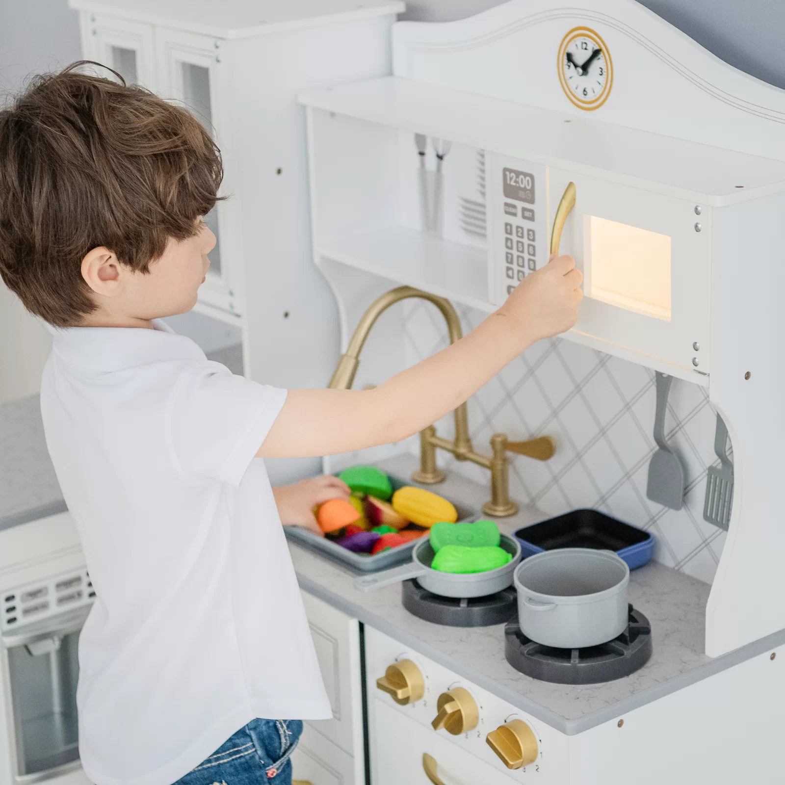 Little Chef Upper East Play Kitchen Set
