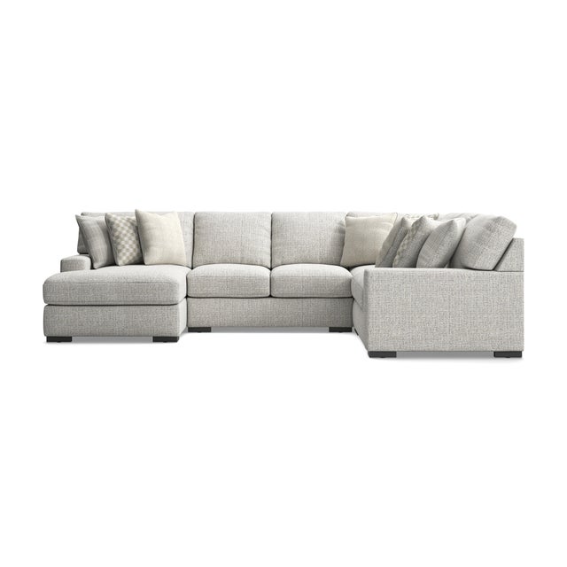 Larce 4-Piece Next-Gen Nuvella™ Performance Fabric Sectional with Chaise