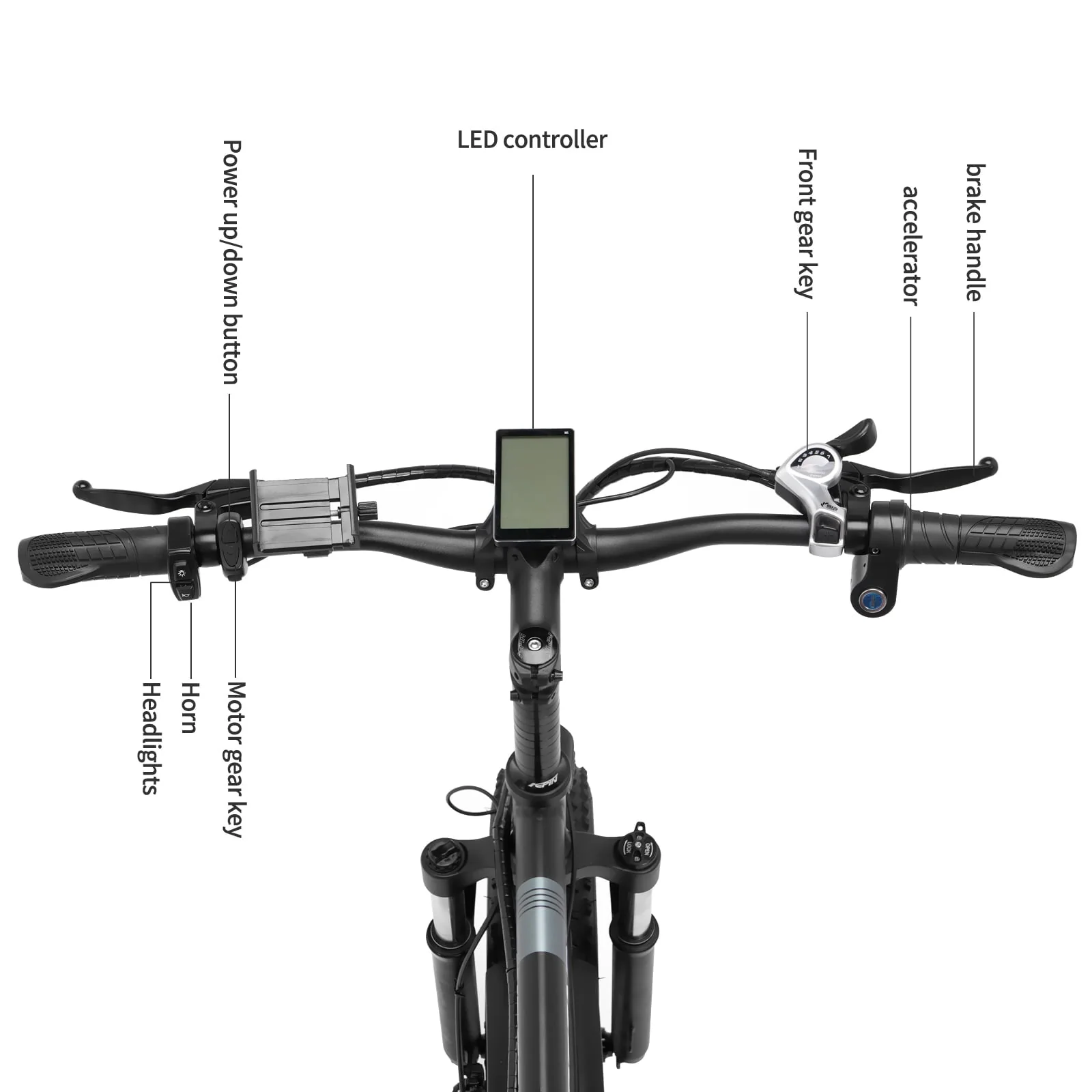 20in Folding Fat Tire Electric Bike, 750W, 48V 14Ah