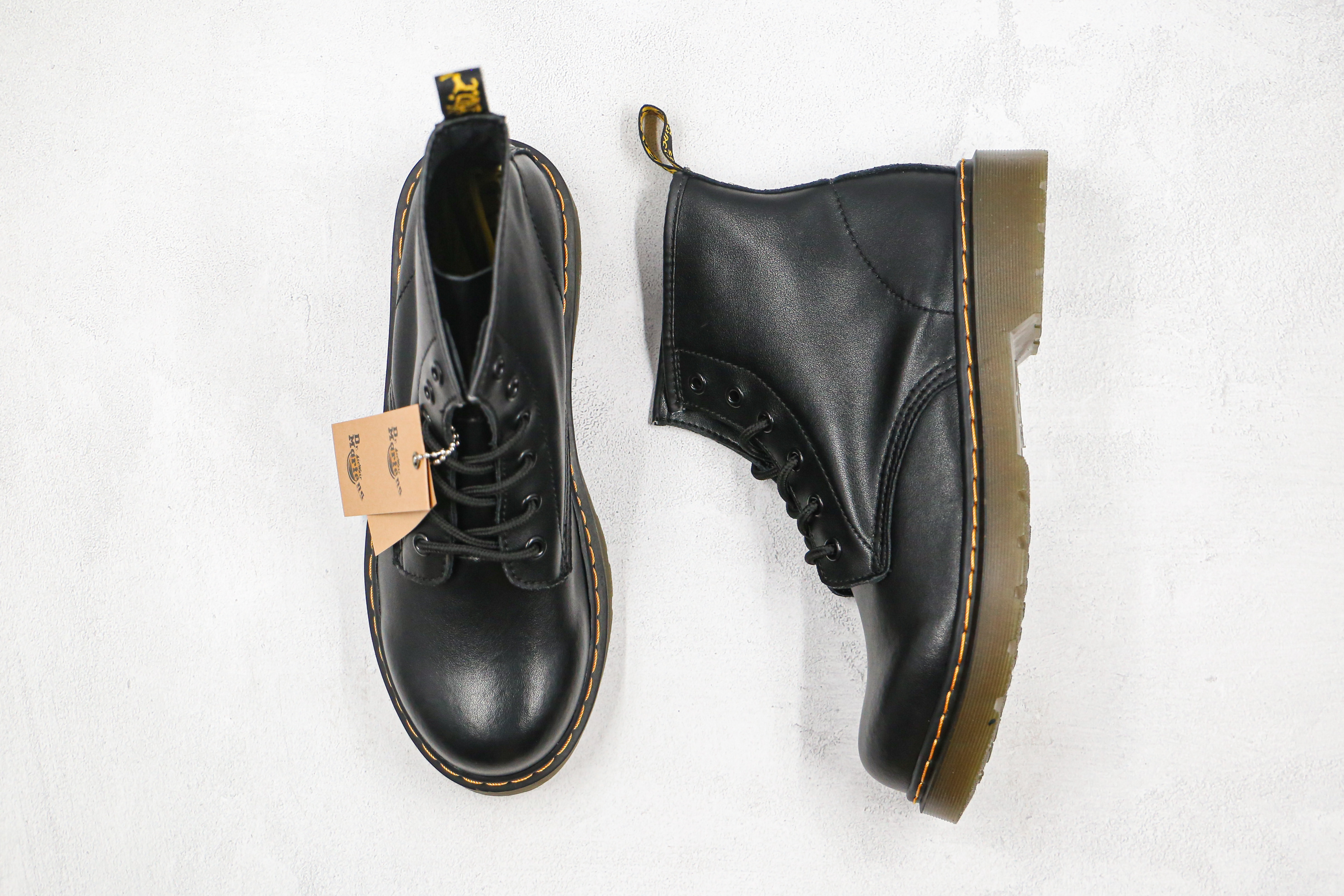 Dr. Martens 1460 Black Soft Leather 8-Eye Heritage Boots