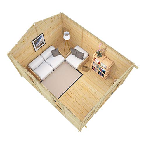 Log Cabin Summerhouse | Apex Tongue & Groove Log Cabin | Floor