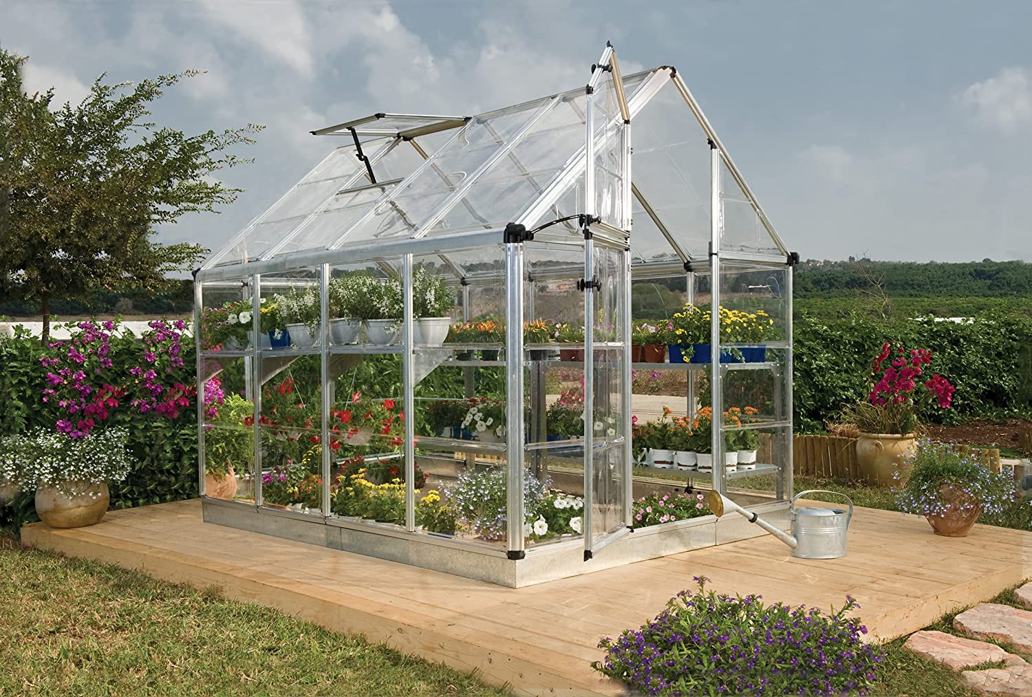 Snap & Grow Hobby Greenhouse, Silver