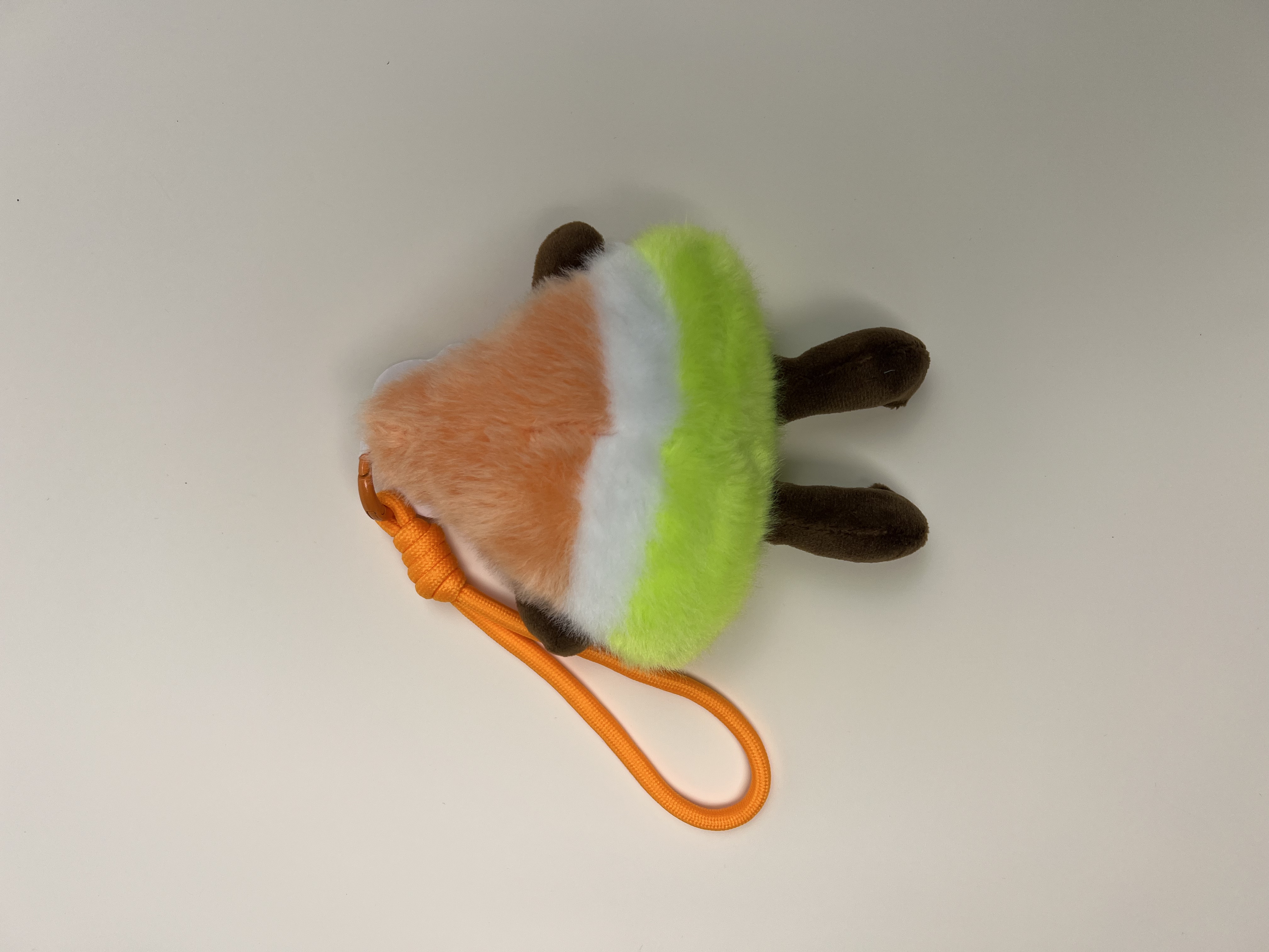 Three-Color Candy Plush Keychain