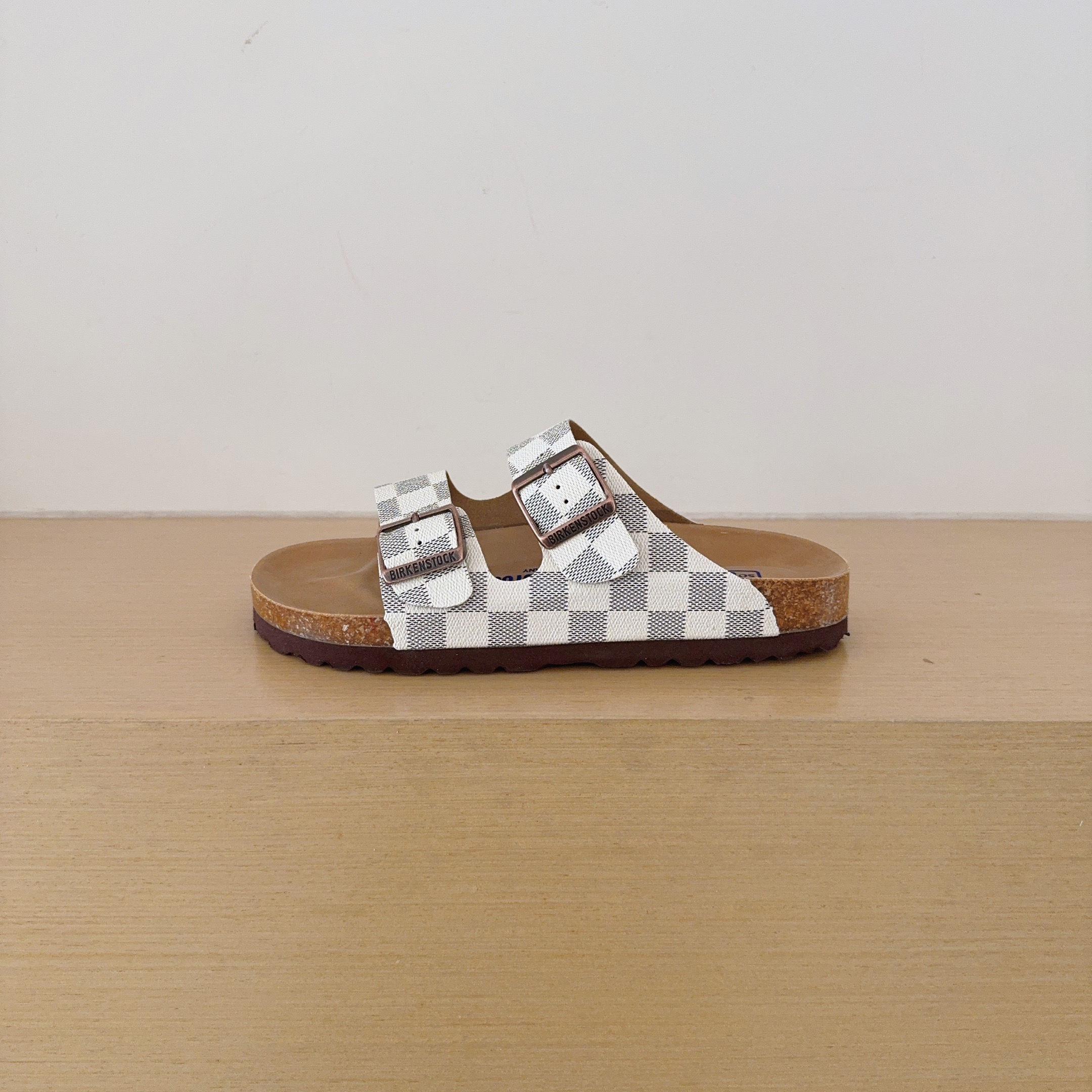 UGG Kids Checkerboard Birken-Style Two-Strap Sandals Adult And Kids