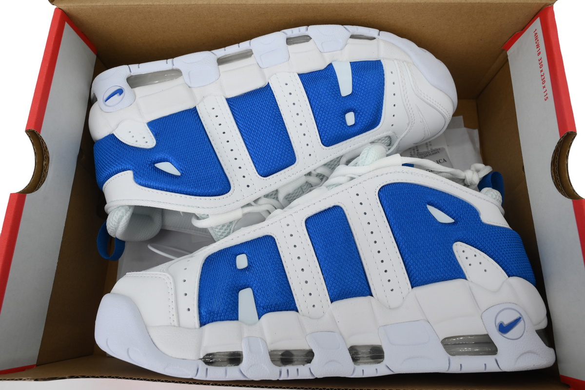 Nike Air More Uptempo Low White Hyper Royal FZ3055-101