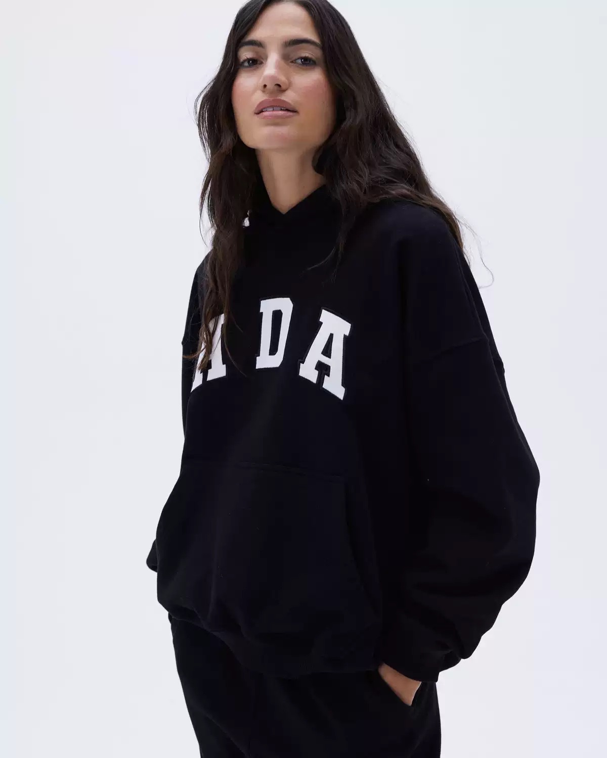Adanola  Letter Print Hoodie