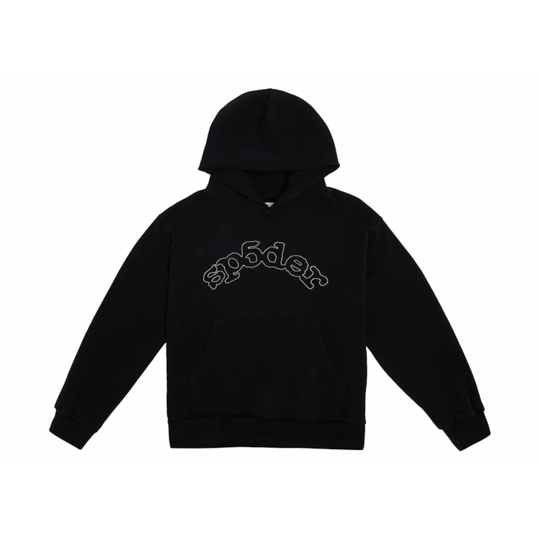 Sp5der OG Logo Hoodie Black + Purple Brand Fashion Men Jeans