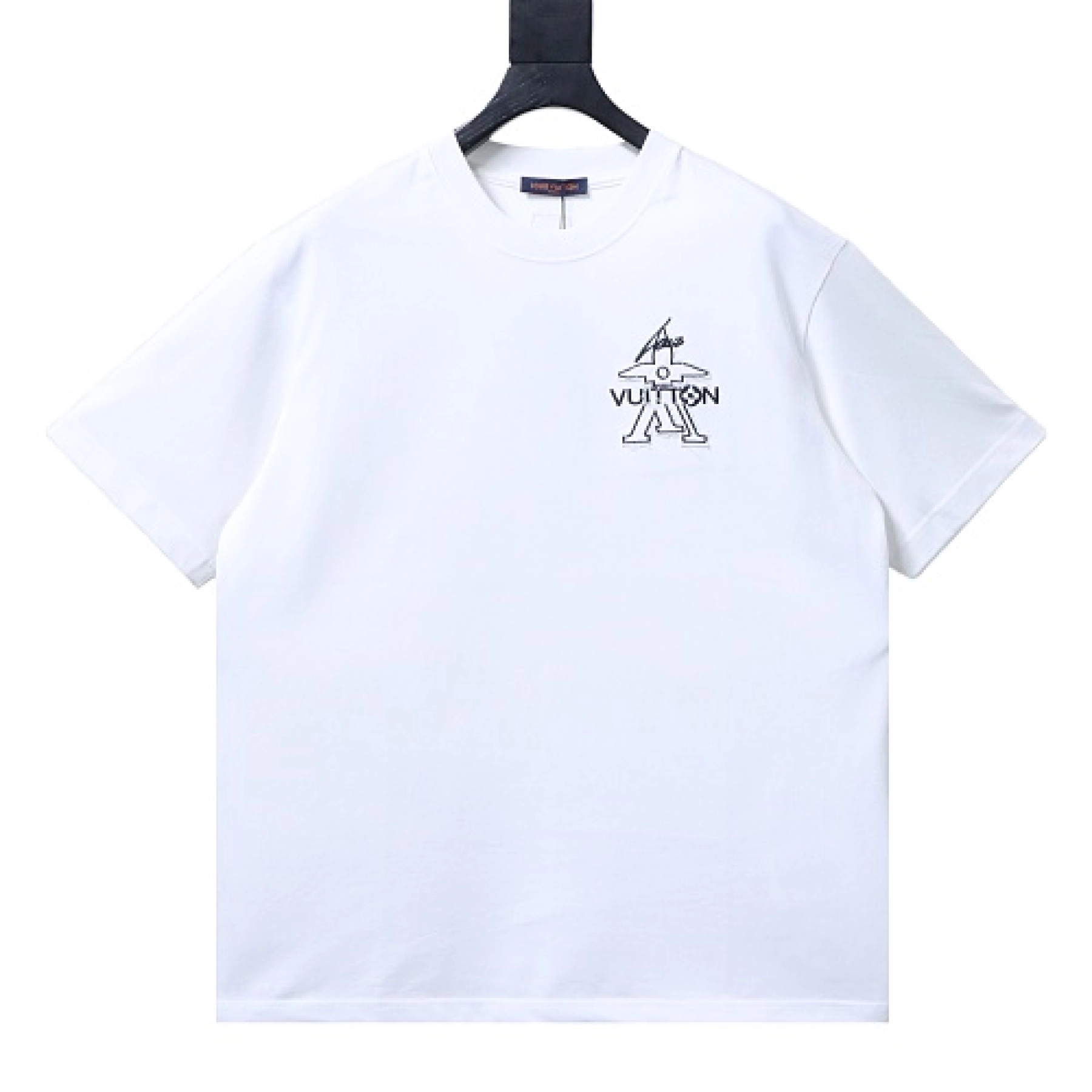 Louis Vuitton Printed Signature T-Shirt White