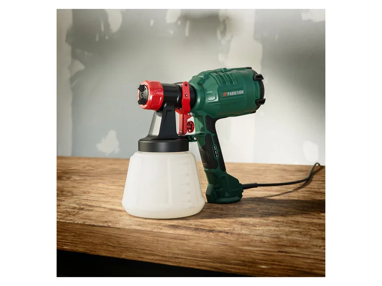 PARKSIDE® Pistolet à peinture HVLP PFS 450 B1, 450 W