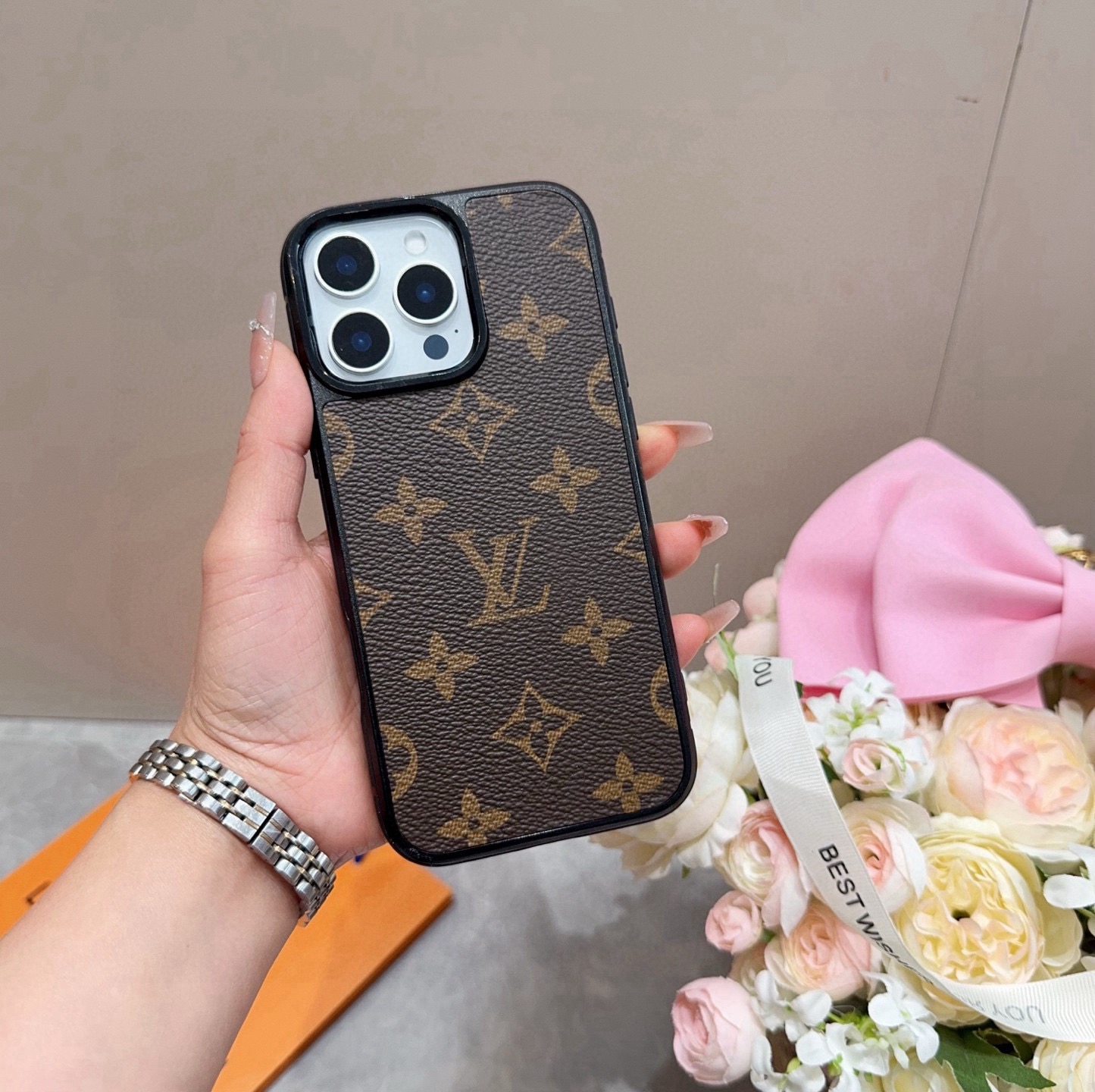 LV Classic Monogram iPhone Case