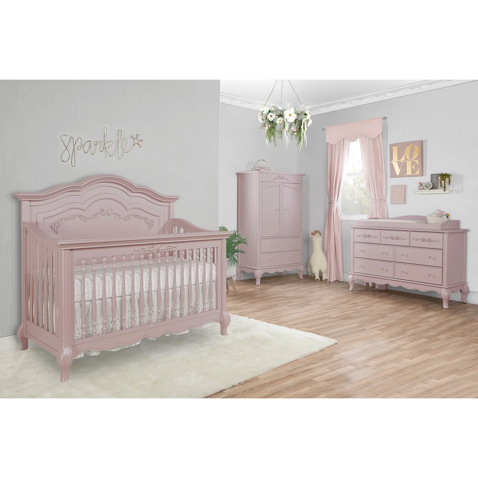 Aurora 5-in-1 Convertible Crib