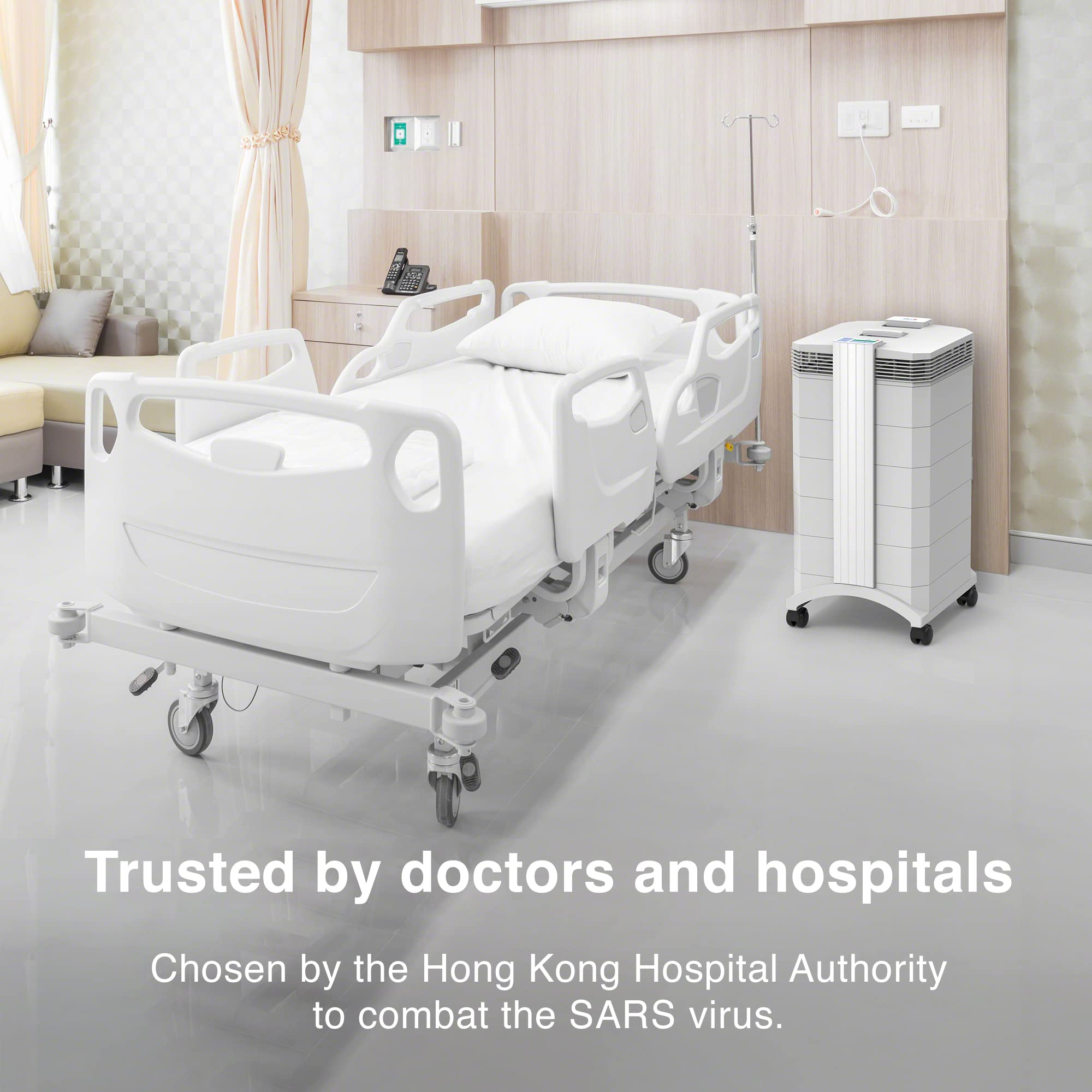 IQAir HealthPro Plus Air Purifier - Medical Grade HyperHEPA