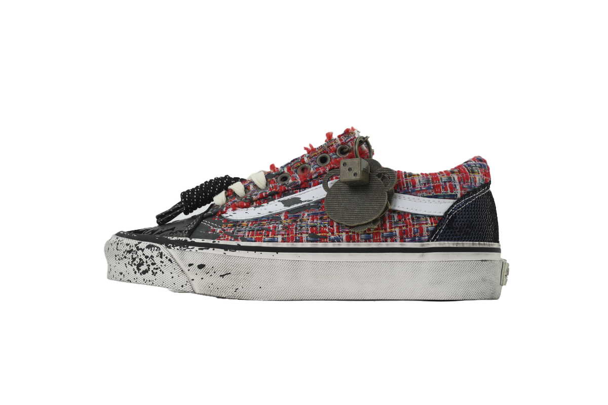 Vans Old Skool Premium Charms Red Black VN000D9VBOS
