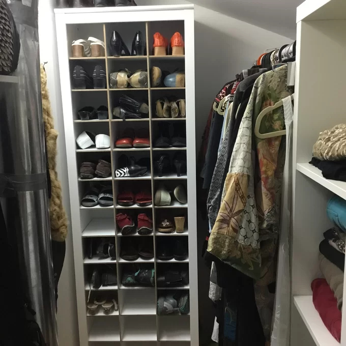 Kahl 36 Pair Shoe Rack