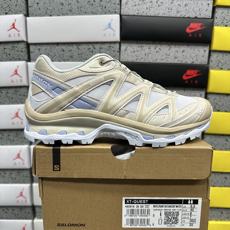 Salomon XT-Q Cream Taupe Sneakers