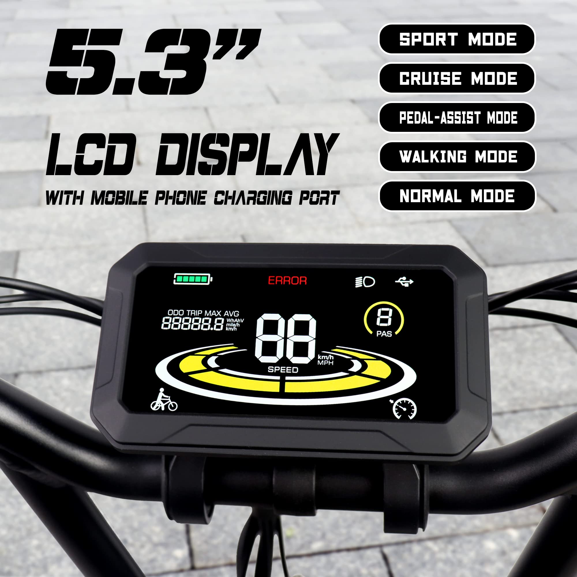 750W Electric Bike for Adults