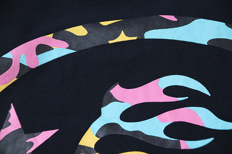 Hellstar Camo Sports Logo T-Shirt Black