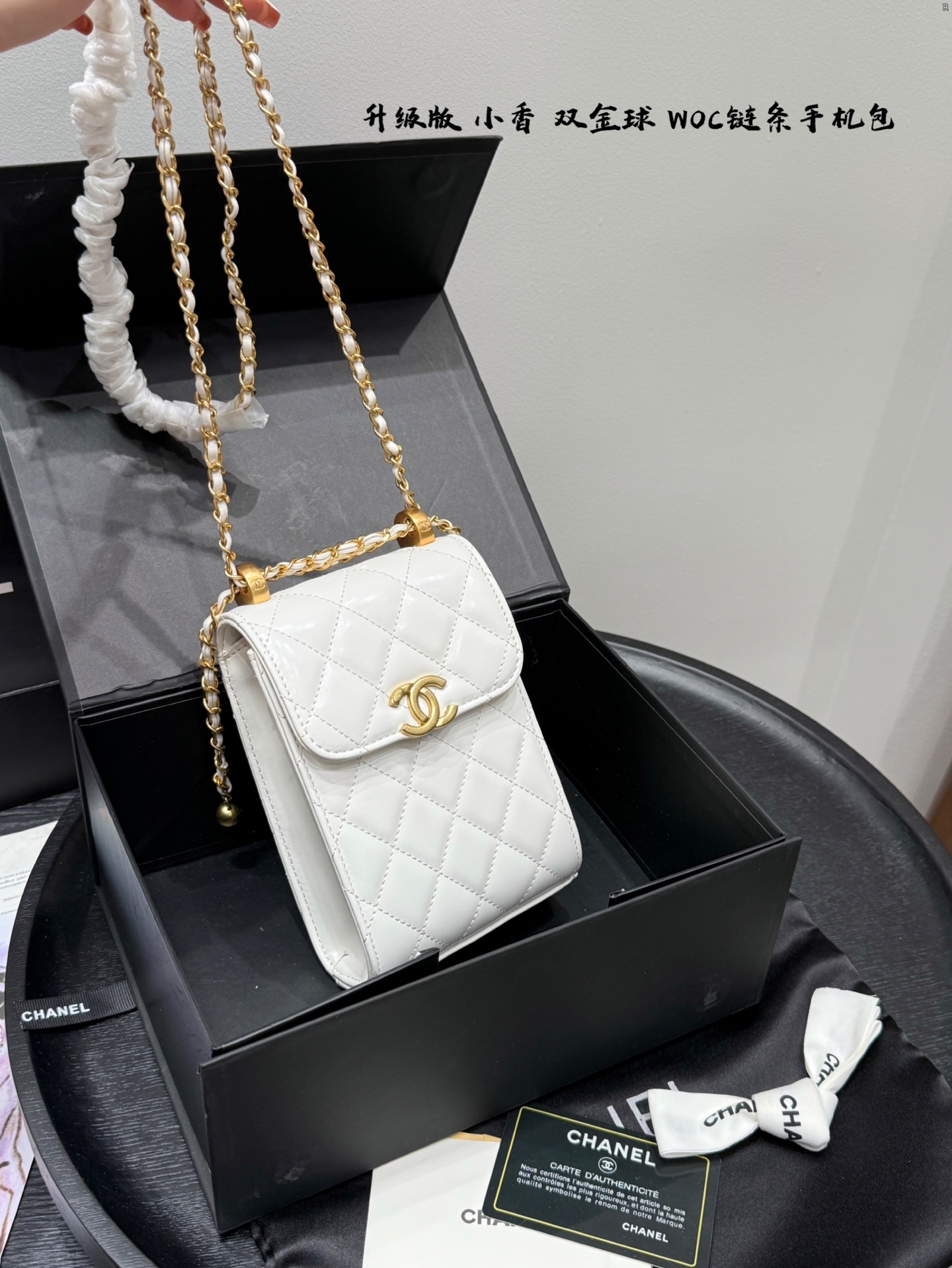 Chanel WOC Gold Ball