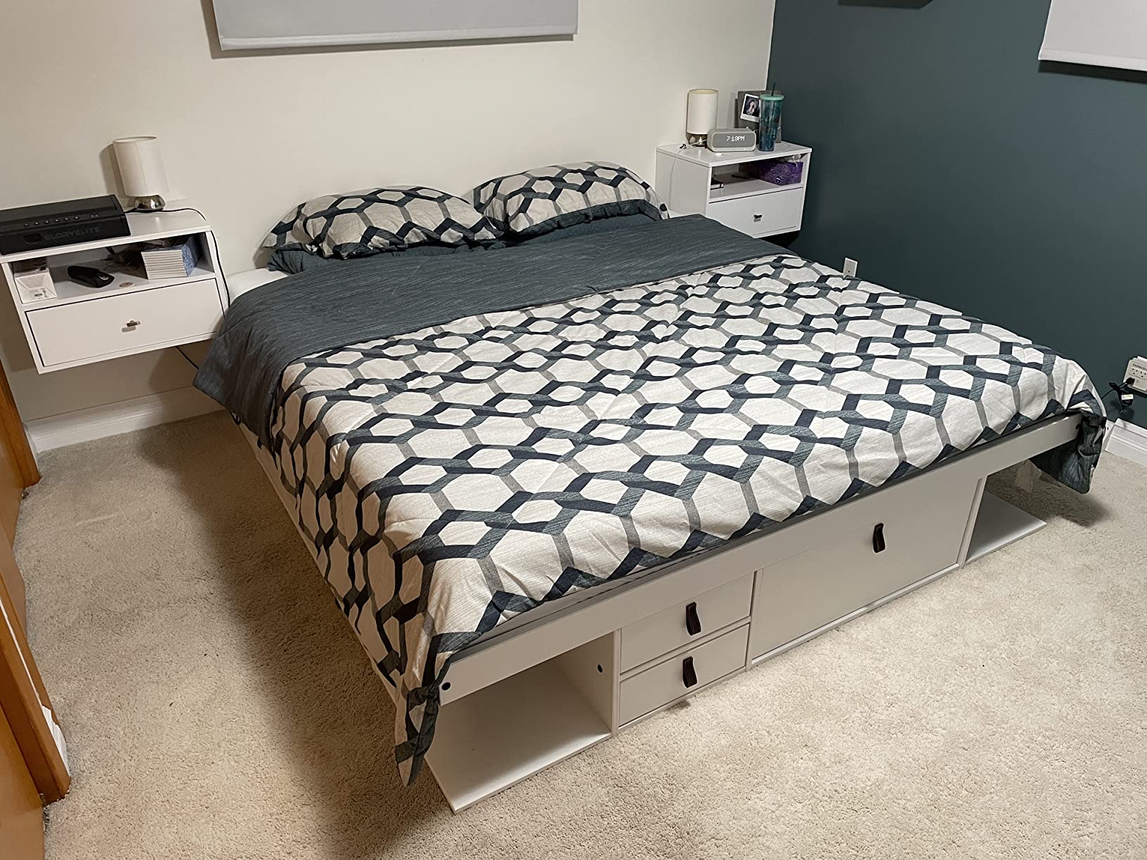 Bali Storage Platform Bed with Drawers