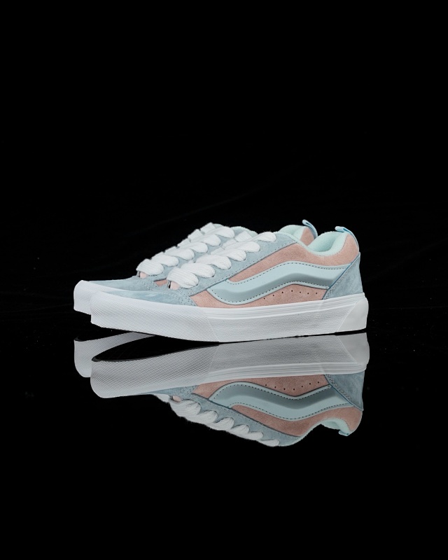 Vans Knu Skool Black Blue Chunky Sneakers