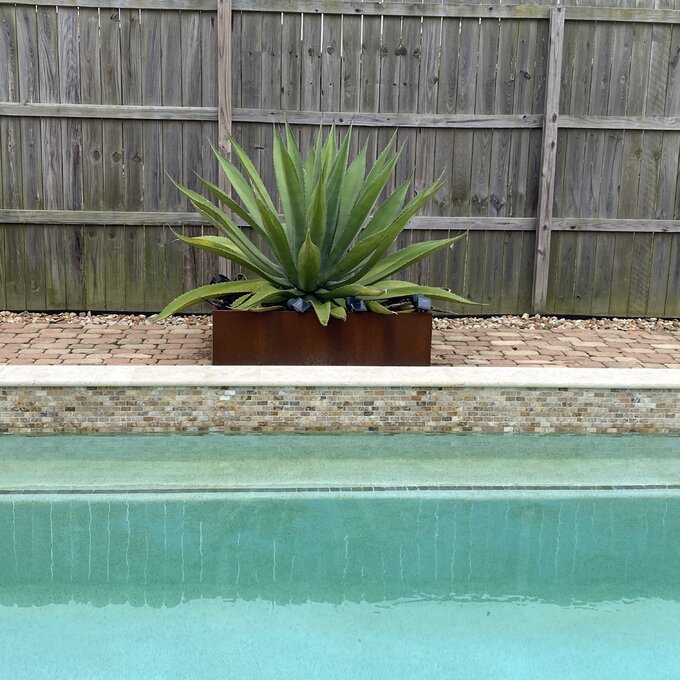 Metallic Series Corten Steel Raised Garden Bed