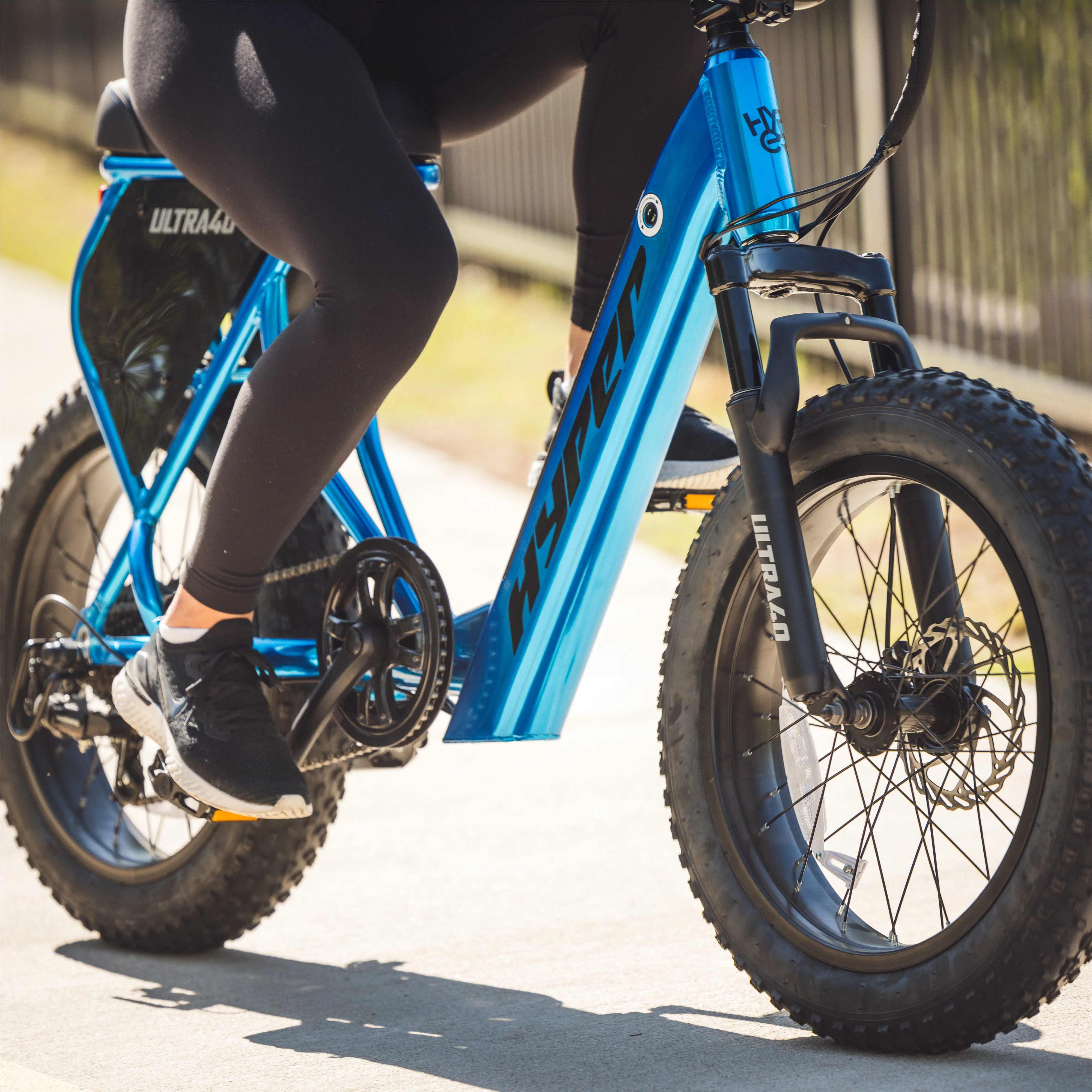 Hyper Ultra 40 20in Electric Bike, 250W, Matte Black