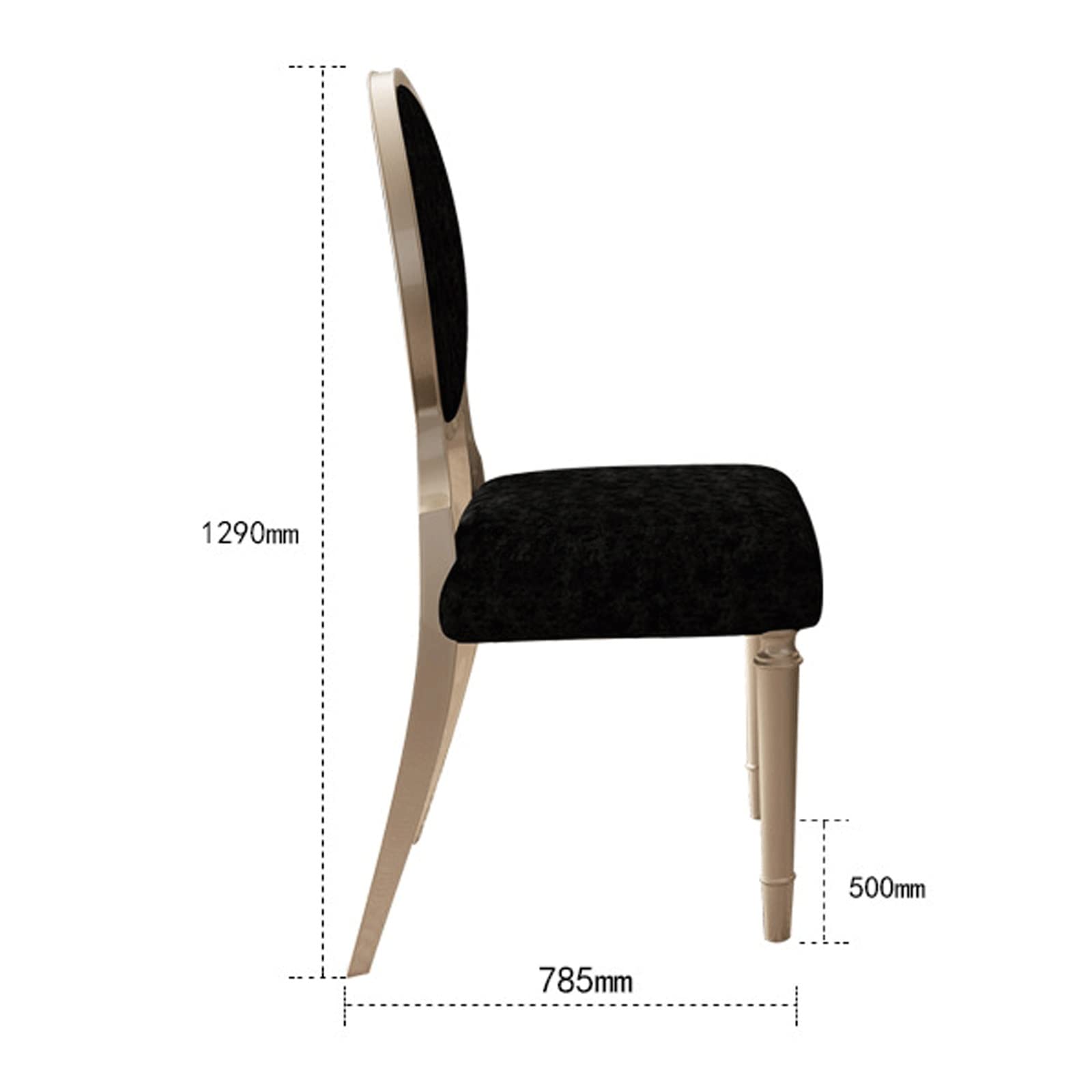 Vanity Sesk with Mirror & Lights Light Luxury Solid Wood