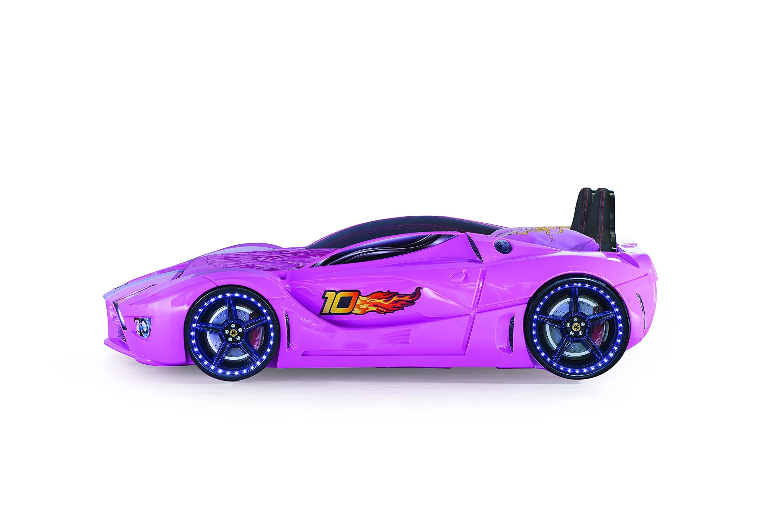 Racing Car Bed for Kids - Kids Car Bed with Led Lights