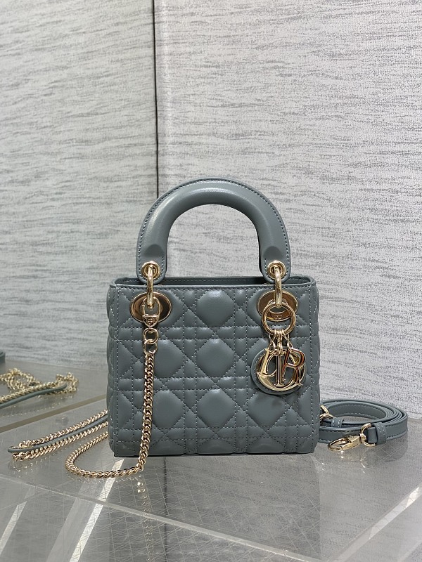 Lady Dior Micro Bag Mist Blue